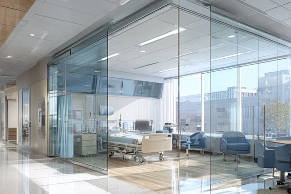 Glass Cubicles with Switchable